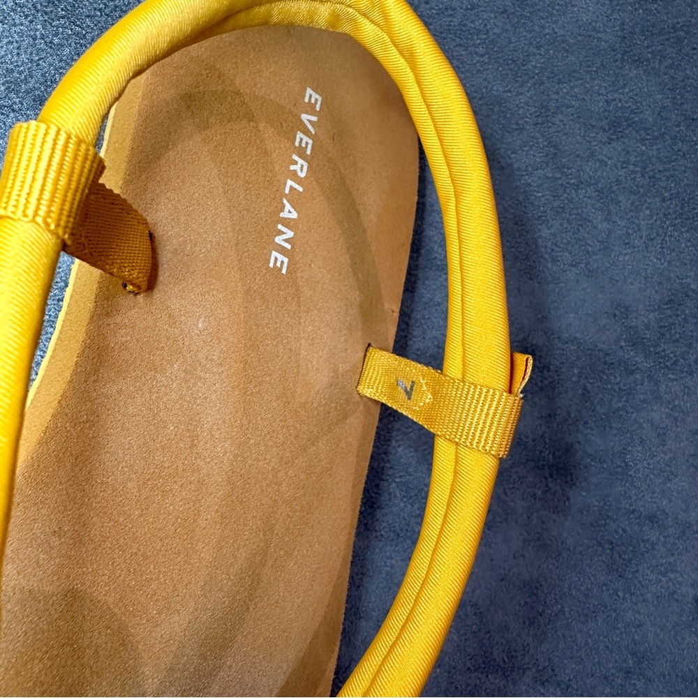 🔥DEAL! EVERLANE ReNew Strappy Sandals Marigold Summer Vibes☀️ Size 7 - Picture 9 of 12